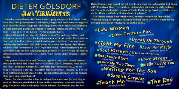 Los Dooros - Jim's Vermächtnis (CD)