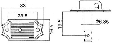 Kluson Deluxe Single Line Stamp