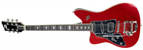 Duesenberg Paloma, Red Sparkle, LEFTHAND