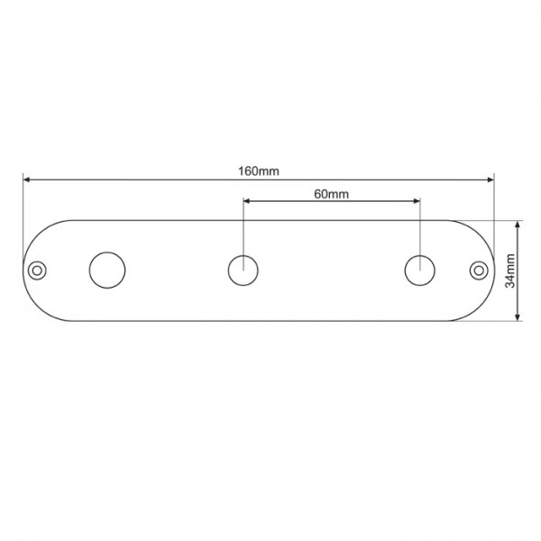 Rockinger Elektronik für 3-Way Tele, Toggle Switch