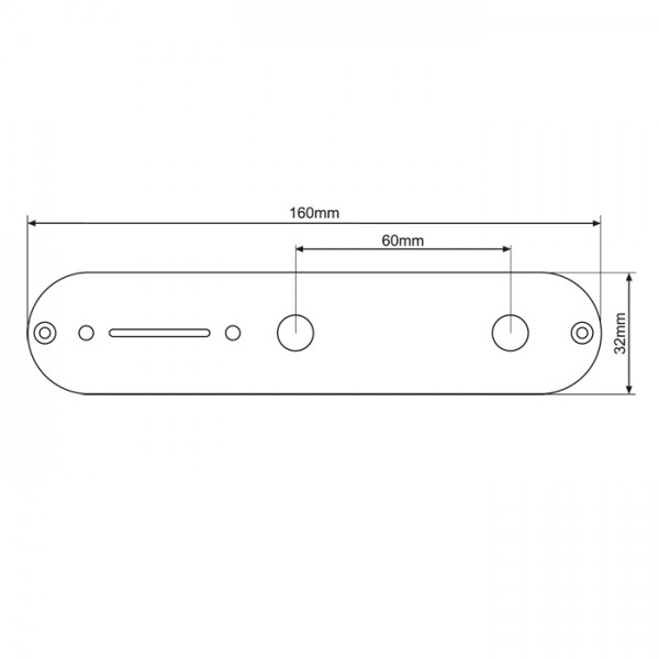 Rockinger Elektronik für 3-Way Tele, Standard-Spacing