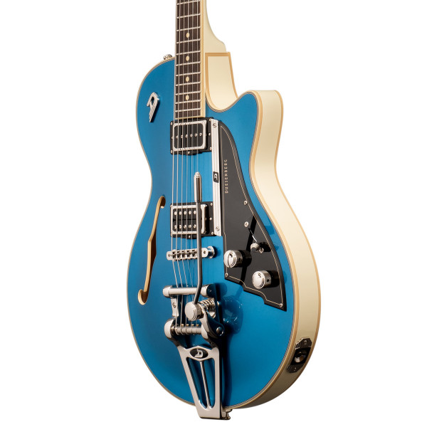 Duesenberg Starplayer TV, Duo-Tone, Catalina Blue / White