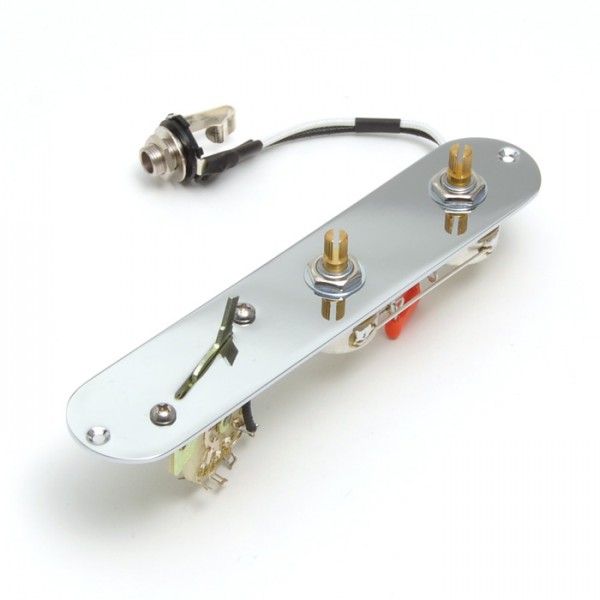Rockinger Pre-Wired Assembly for 3-Way Tele, Angled Switch