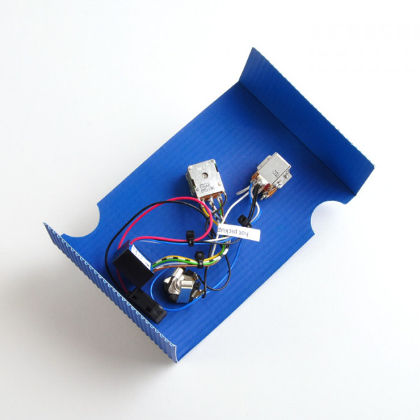 NOLL TCM 2-Band-EQ for Bass with Volume and Dual-Tone-Pot