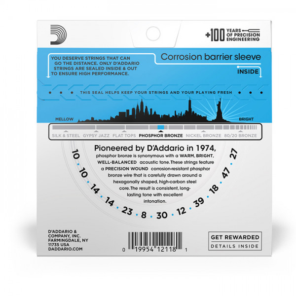 D´Addario Acoustic Strings, 12-String