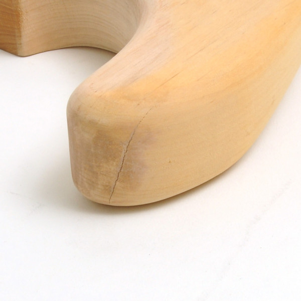 Rockinger Vintage Deluxe Body für Strat, US-Erle, unlackiert, Second Chance