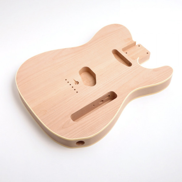 Rockinger Vintage Deluxe Body für Tele, unlackiert, Double Binding