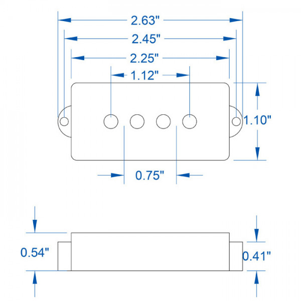 Lollar Pickup for P-Bass