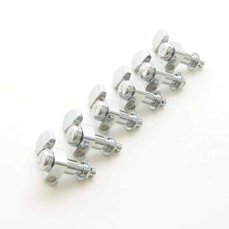 Schaller M6 Back Lock, F-Series | Guitar Tuners, 6-Left