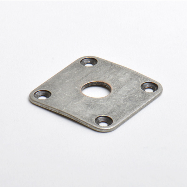 Göldo Metal Jack Plate for Les Paul, Antique