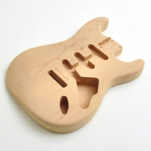 25% Off! Rockinger Vintage Deluxe Body für Strat, Erle, unlackiert, Second Chance