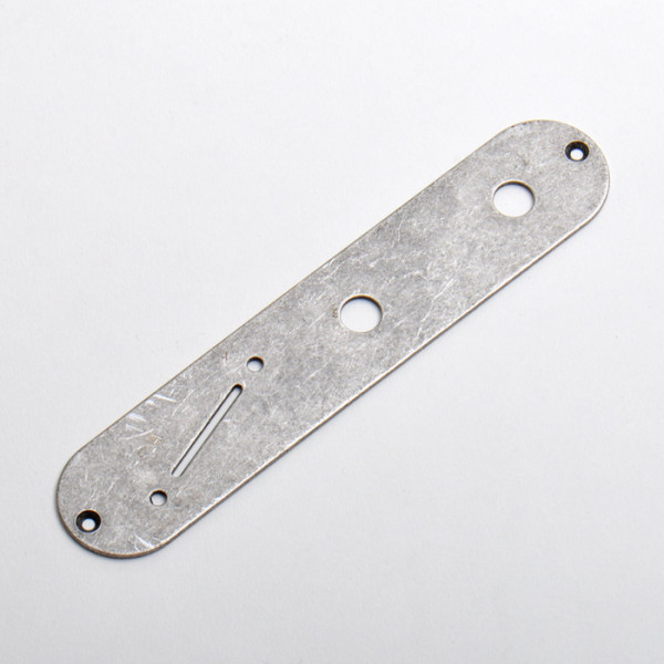 Göldo Control Plate for Tele, Antique, Angled Switch