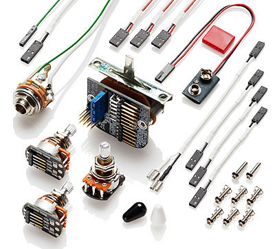 EMG SA Set für Strat, schwarz