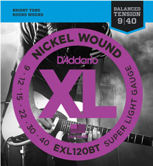 D'Addario EXL BT Balanced Tension