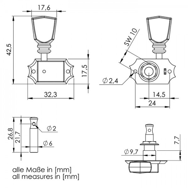 Schaller G-Series Deluxe, TopLocking