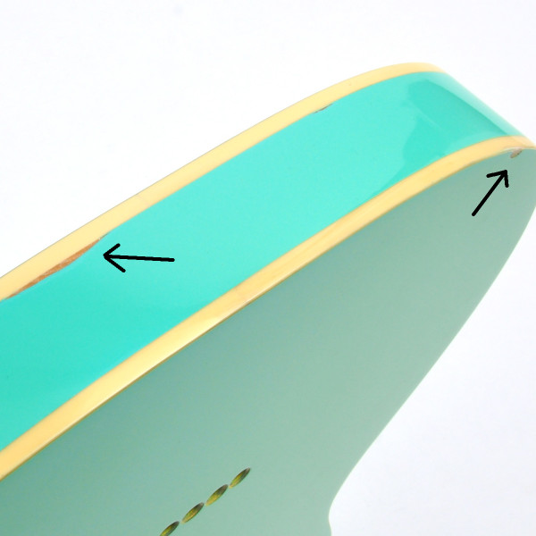 Rockinger Project Body für Tele, Swamp Ash, Surf Green