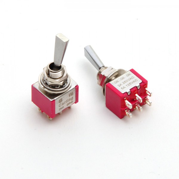 Minischalter mit Flachhebel