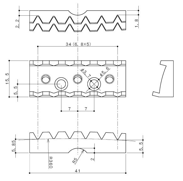Gotoh Klemmsattel, 41mm