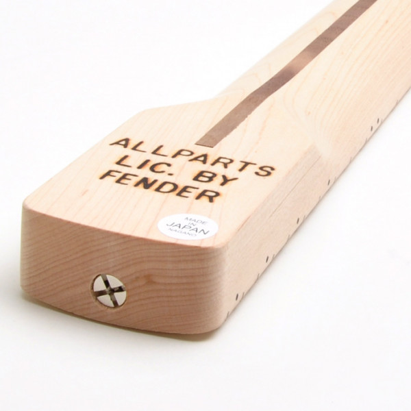 Allparts V-Shape Maple Neck for Strat, unfinished (unlacquered)