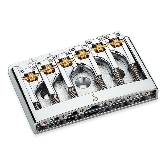 SCHALLER ( シャーラー ) 3D-6 Black ギター ブリッジ（SCHALLER
