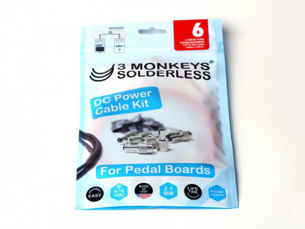 3 Monkeys DC Cable-Kits, solderless