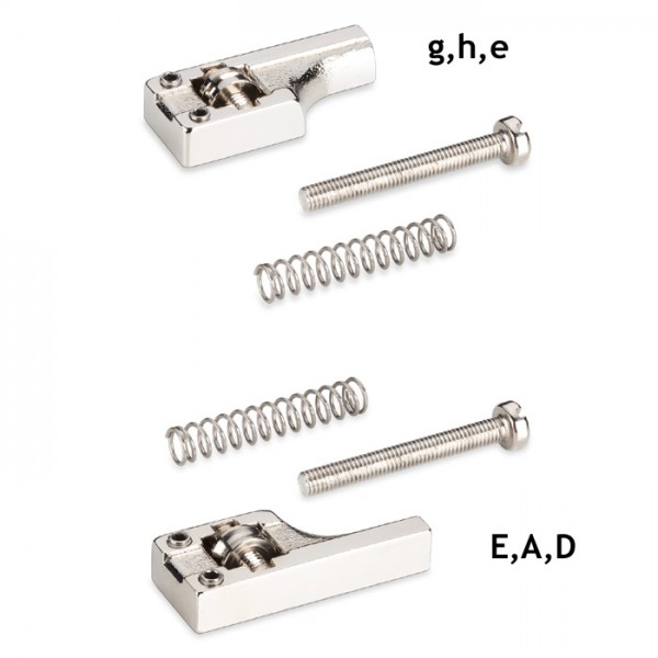 Ersatzreiter für Schaller 3D-6 Steg, chrom