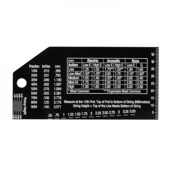 Music Nomad Precision String Action Gauge MN809