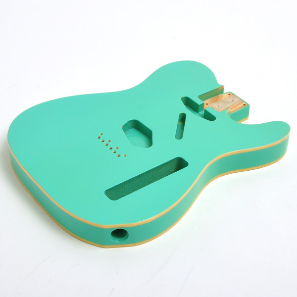 Rockinger Project Body für Tele, Swamp Ash, Surf Green