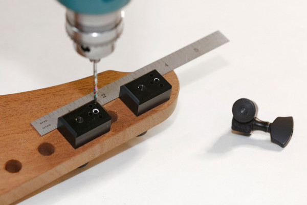 Bohrschablone für Mechanikenpins