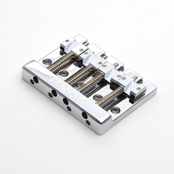 Amazon.com: Fender HiMass 4-String Bass Bridge Assembly with