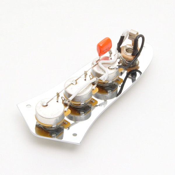 Rockinger Elektronik für J-Bass, inkl. Kontrollplatte