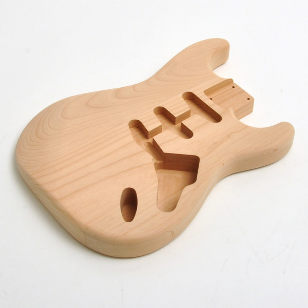 Vintage Deluxe Body für Strat, NonTrem, '69 Shape, unlackiert