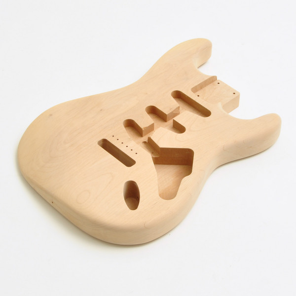 25% Off! Rockinger Vintage Deluxe Body for Strat, Alder, Second Chance, unfinished