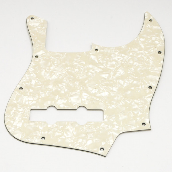 Pickguard für Jazz Bass, White Pearl