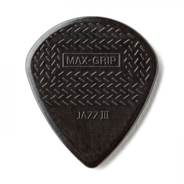 Dunlop Max Grip Jazz III XL Stiffo Plektren - 6 Stück