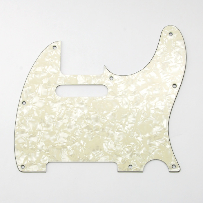 Pickguard for Tele, White Pearl Pickguards for Tele Pickguards