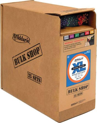 D'Addario EXL 25 Sets Bulk-Pack