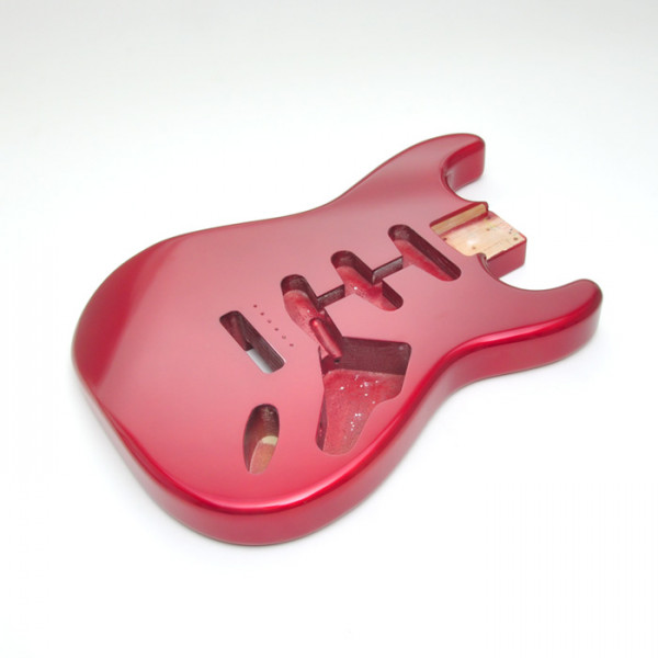 Rockinger Vintage Deluxe Body für Strat, '69 Shaping, Candy Apple Red