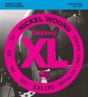 D'Addario Bass Strings EXL170, 045-100 D'Addario Bass Strings EXL170, 045-100
