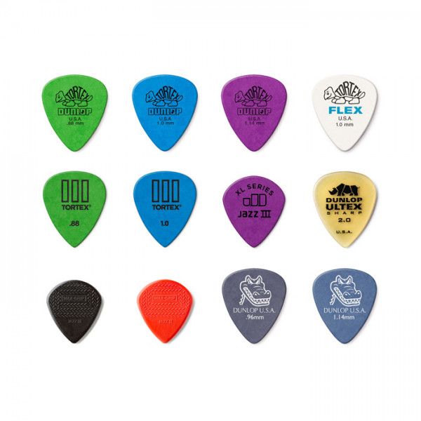 Dunlop Electric Pick Variety Pack - 12 Stück