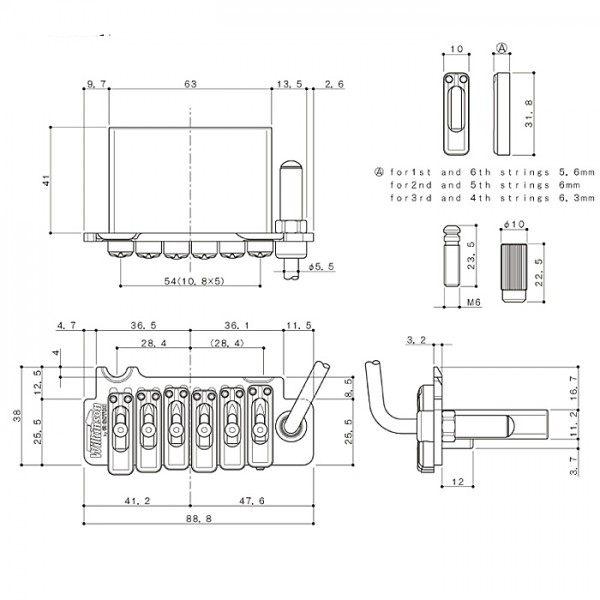 Gotoh Wilkinson VS100 Tremolo