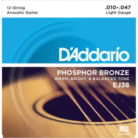 D´Addario Acoustic Strings, 12-String D´Addario Acoustic Strings, 12-String