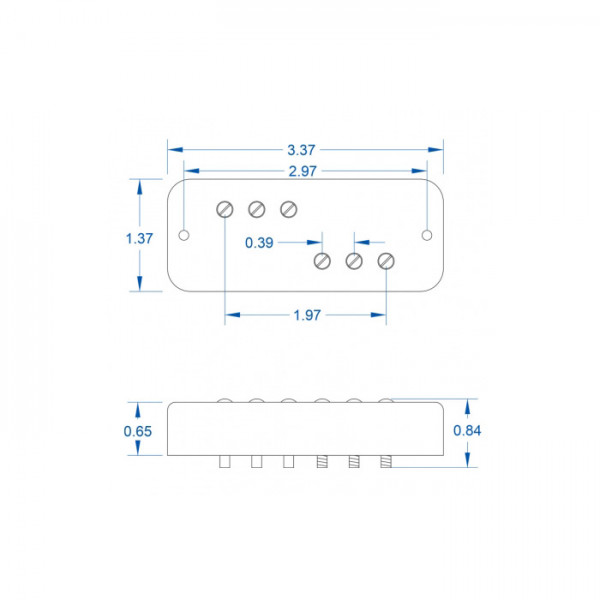 Lollar DC-90 Pickup, Black