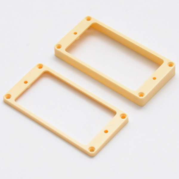 Humbuckerrahmen für flache Decke, creme