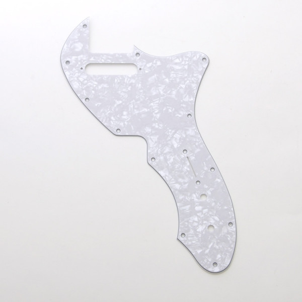 Pickguard für Tele Thinline, White Pearl