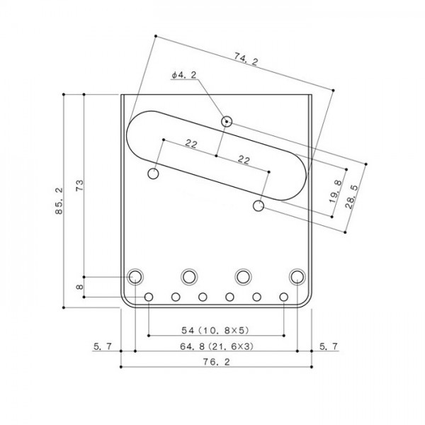 Vintage Bridge for Tele