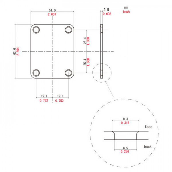KTS Titan Neck Plate