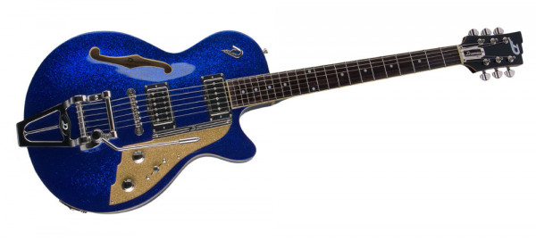 Duesenberg Starplayer TV, Blue Sparkle Finish
