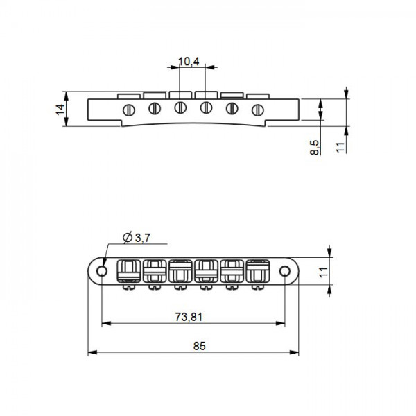 ABM 2500 ABR-1 Replacement Bridge