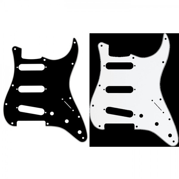 Original Fender Strat® Pickguard, SSS, 11-Loch